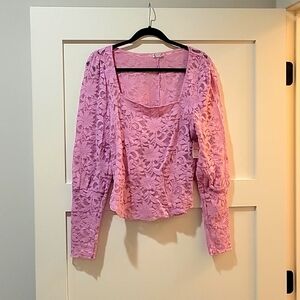 Free people intimately lace top XL NWT